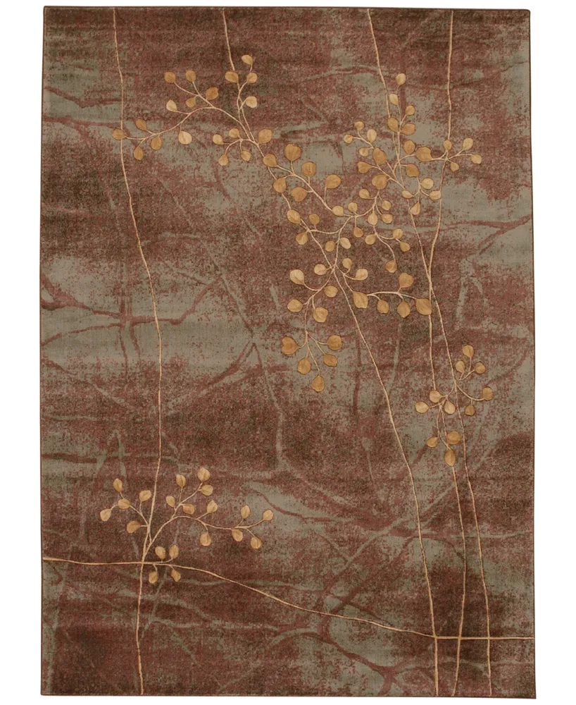 Closeout! Nourison Home Somerset Multi Blossom 3'6" x 5'6" Area Rug