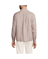 Lands' End Men's Relaxed Linen Shirt