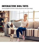 Nocciola 9-in-1 Zombie Plush Squeaky Dog Toy with 8 Organ-Shaped Toys for Small Medium Dogs