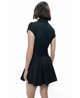 Nocturne Women's Pleated Mini Dress