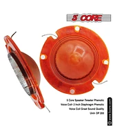5Core 20x 2" Replacement Phenolic Tweeter Diaphragm Voice Coil - Dp 200 1Pcs