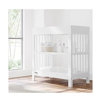 Graco Teddi Changing Table with Water-Resistant Changing Pad - White