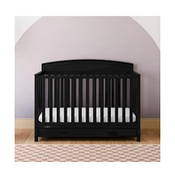 Graco Benton 5-in-1 Convertible Crib with Drawer (Black)
