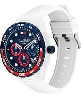 Tommy Hilfiger Men's Chronograph Silicone Strap Watch