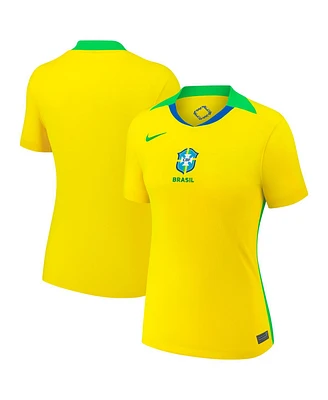 Nike Women's Yellow Brazil National Team 2025/26 Home Replica Jersey