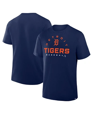 Fanatics Men's Navy Detroit Tigers Clubhouse Legacy Primary Play T-Shirt