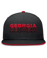 Nike Men's Black Georgia Bulldogs True Primetime Performance Fitted Hat
