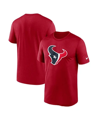 Nike Men's Red Houston Texans Primetime Legend Logo Performance T-Shirt