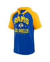 Logo Athletic Men's Royal Los Angeles Rams Prime Hoodie T-Shirt