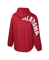 Colosseum Men's Crimson Alabama Tide Reloaded Anorak Half-Zip Jacket
