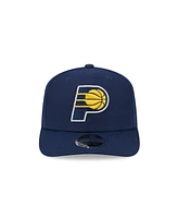 New Era Men's Navy Indiana Pacers Core Logo 9SEVENTY Stretch-Snap Hat