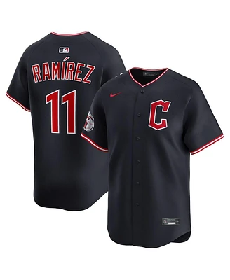 Nike Men's Jose Ramirez Navy Cleveland Guardians Alternate Limited Player Jersey