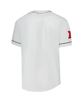 Starter Men's White Cincinnati Bengals Relay Full-Button Baseball Jersey