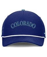 Nike Men's Royal Colorado Rockies Father's Day Rise Adjustable Hat