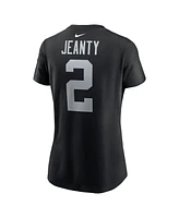Nike Women's Ashton Jeanty Black Las Vegas Raiders 2025 Nfl Draft First Round Pick Name Number T-Shirt