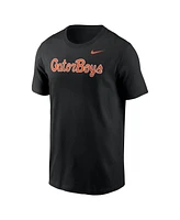 Nike Men's Black Florida Gators Gator Boys T-Shirt