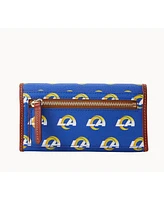 Dooney & Bourke Women's Los Angeles Rams Team Color Continental Clutch