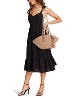 Anne Klein Curved Small Convertible Strap Tote Bag
