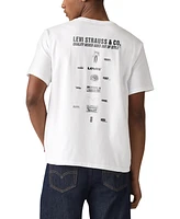 Levi's Men's Relaxed Fit Short Sleeve Logo Graphic Crewneck T-Shirt