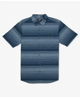 Hurley Men's Lido Stripe Short Sleeve Shirt