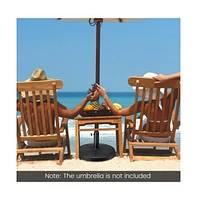 31LBS 18 Inch Round Outdoor Umbrella Base