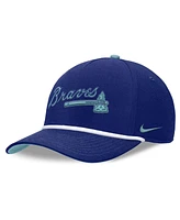 Nike Men's Royal Atlanta Braves Father's Day Rise Adjustable Hat