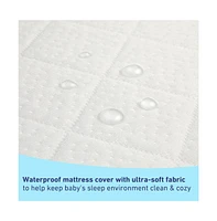 Graco Premium Waterproof Crib and Toddler Mattress Protector