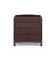 Graco Noah 3 Drawer Chest with Changing Topper (Espresso)