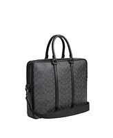 Coach Men's Metropolitan Signature Canvas Workbag