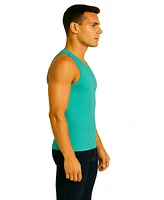 Galaxy By Harvic Men's Heavyweight Ribbed Tank Top