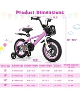 Kids Bike for 3-5 Years Old Sport Bicycle with Adjustable Handlebar and Saddle