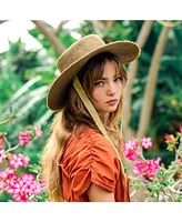 Brunna.co Loli Jute Straw Hat in Neutral Beige