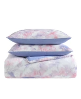 Betsey Johnson Sunset Tie Dye Plush 4-Pc. Comforter Set, Twin
