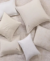 Tommy Bahama Island Estate Embroidered Floral Decorative Pillow, 20" X 20"