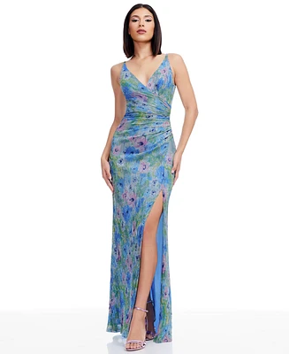 Dress the Population Women's Jordan Plisse-Knit Bodycon