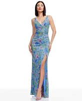 Dress the Population Women's Jordan Plisse-Knit Bodycon