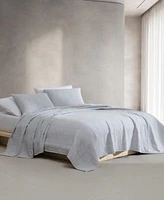 Calvin Klein Gauze Solid Quilt Set