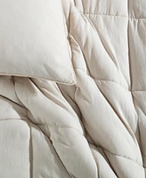 Calvin Klein Washed Solid Reversible Plush 5-Pc. Comforter Set, Twin/Twin Xl
