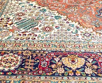 Bashian One of a Kind Tabriz 626112 9'7''x12'8'' Area Rug