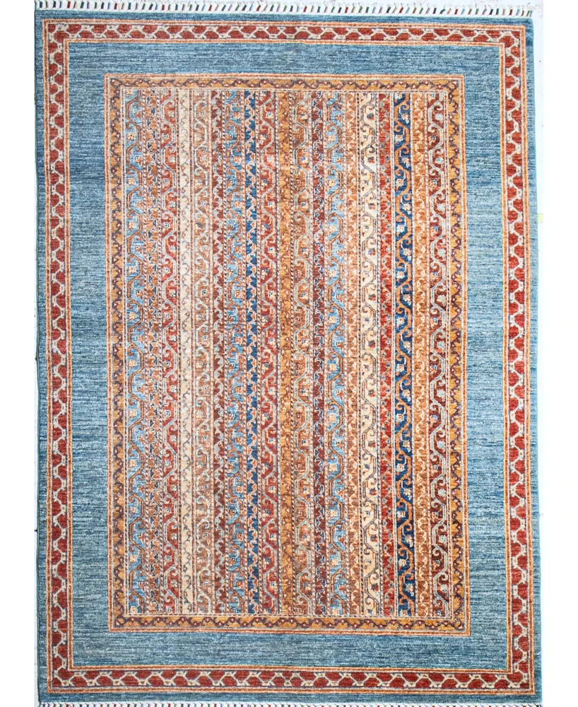 Bashian One of a Kind Mansehra 640549 5'7''x7'9'' Area Rug