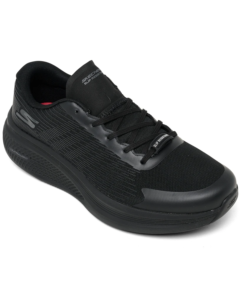 Skechers Men's Go Run Elevate 2.0: Work Slip-Resistant Wide-Width Casual Sneakers from Finish Line
