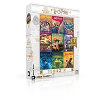 New York Puzzle Company Book Cover Collage 500 Piece Puzzle