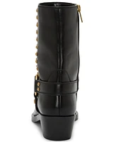 Vince Camuto Women's Roista Studded Western Moto Booties