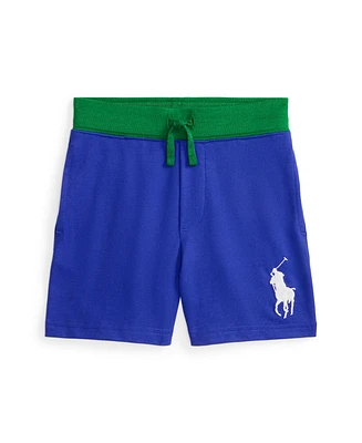 Polo Ralph Lauren Toddler and Little Boys Big Pony Cotton Jersey Shorts