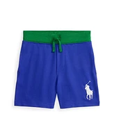 Polo Ralph Lauren Toddler and Little Boys Big Pony Cotton Jersey Shorts