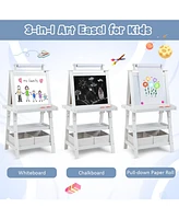 3 in 1 Double-Sided Storage Art Easel