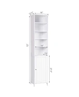 Volenca 72 Inches Tall Freestanding Bathroom Storage Cabinet