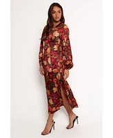 Petal and Pup Women's Zimmer Long Sleeve Maxi Dress