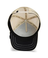 Goorin Bros Men's Cream Deadly Companion Adjustable Canvas Trucker Hat