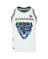 Freeze Max Men's White Ghostbusters The Team Basketball Jersey